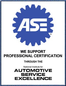 ASE - We Support professional certification