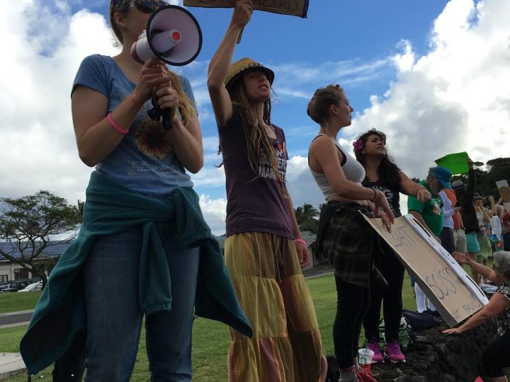 Women’s March On Washington- Maui Style: A Strong Message from a Small Island