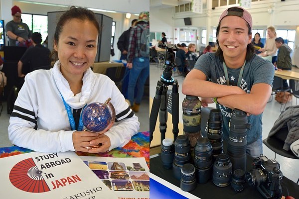 Study Abroad to Japan Club poses for a picture.