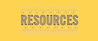 Text that reads "Resources"