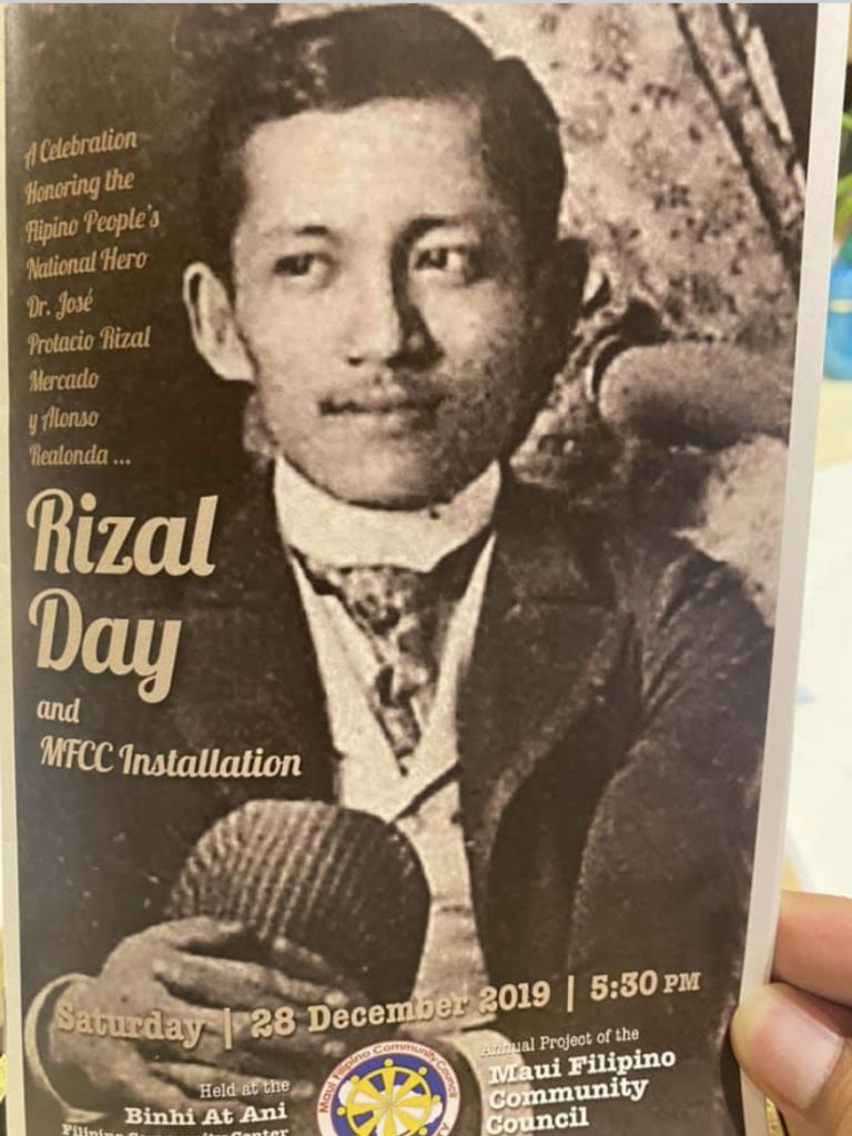 Newspaper photo of Jose Rizal