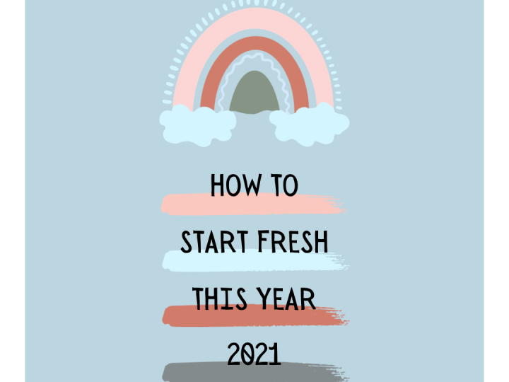 Student Shares Thoughts On How To “Start Fresh” This Year, 2021