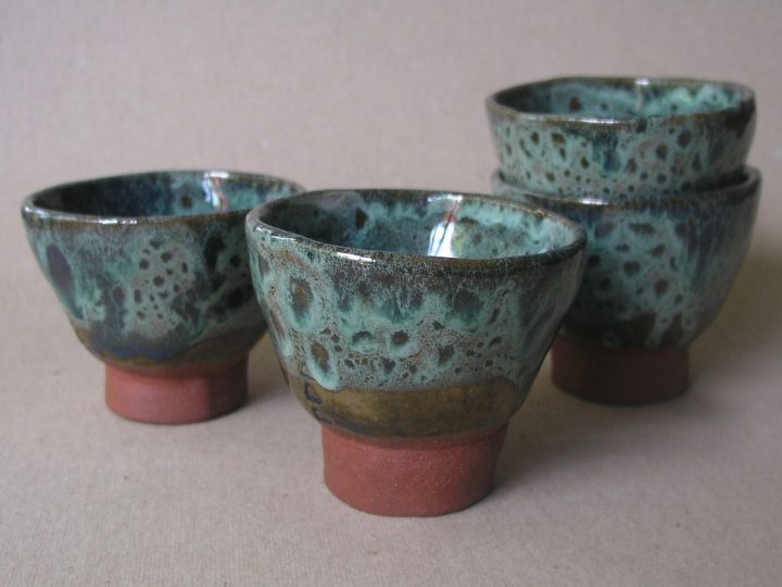 “Speckled Tea Bowls” by Susan Kilmer