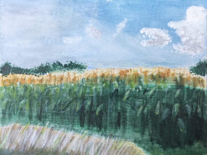 “Philippines Cornfield” by Allison G. Jarquio Pollante