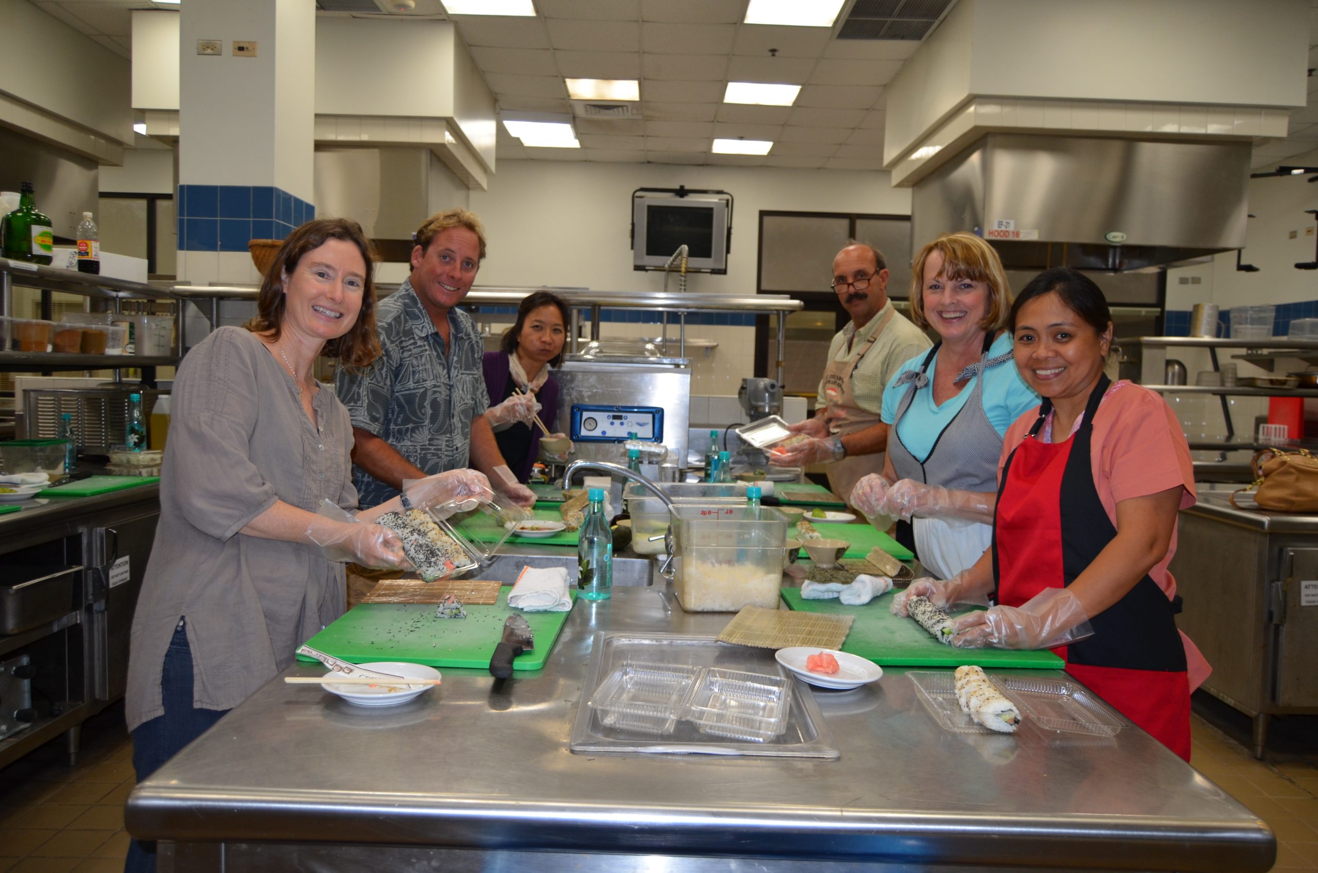 Faculty Learns to Cook