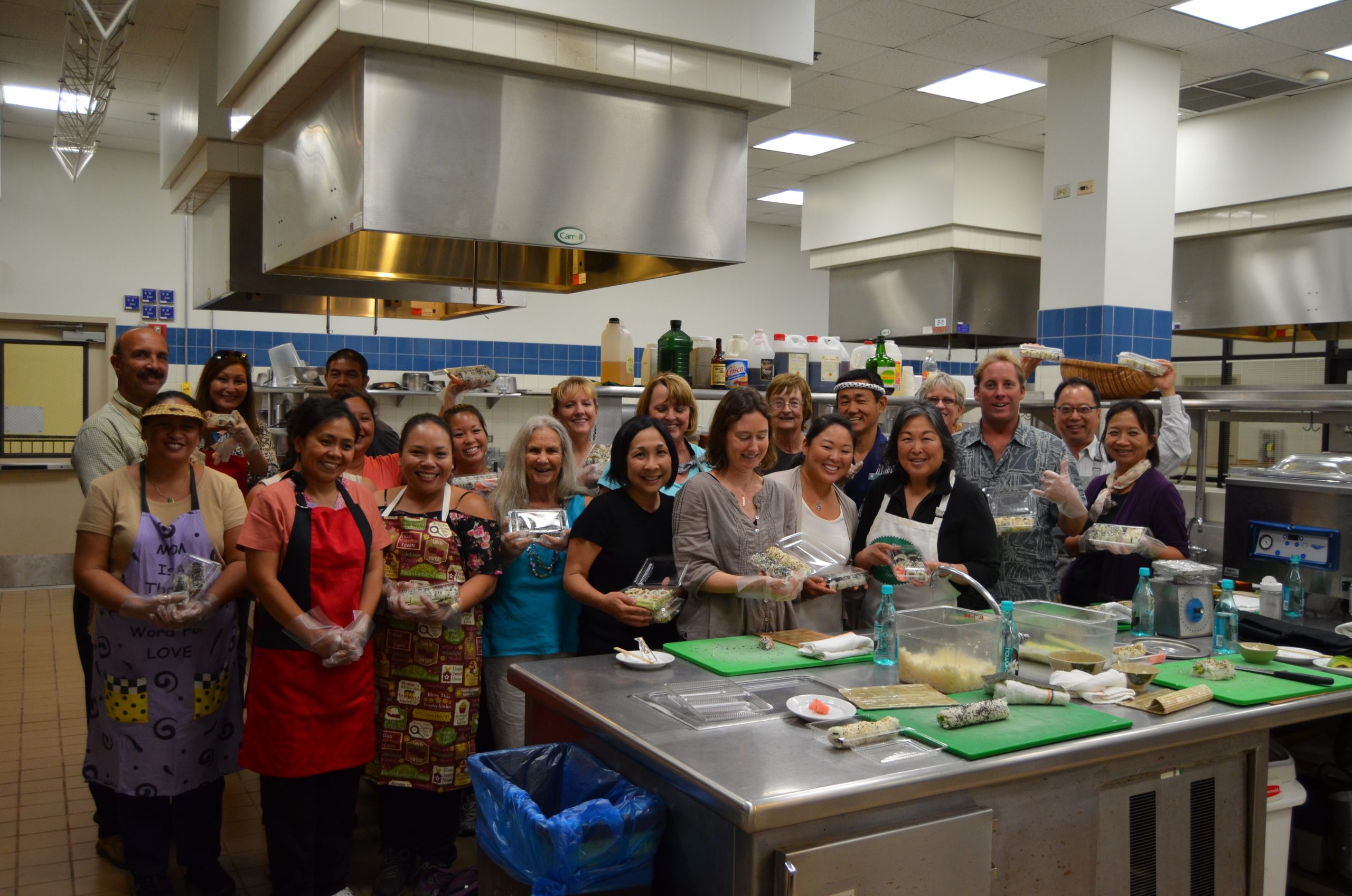 Faculty Learns to Cook