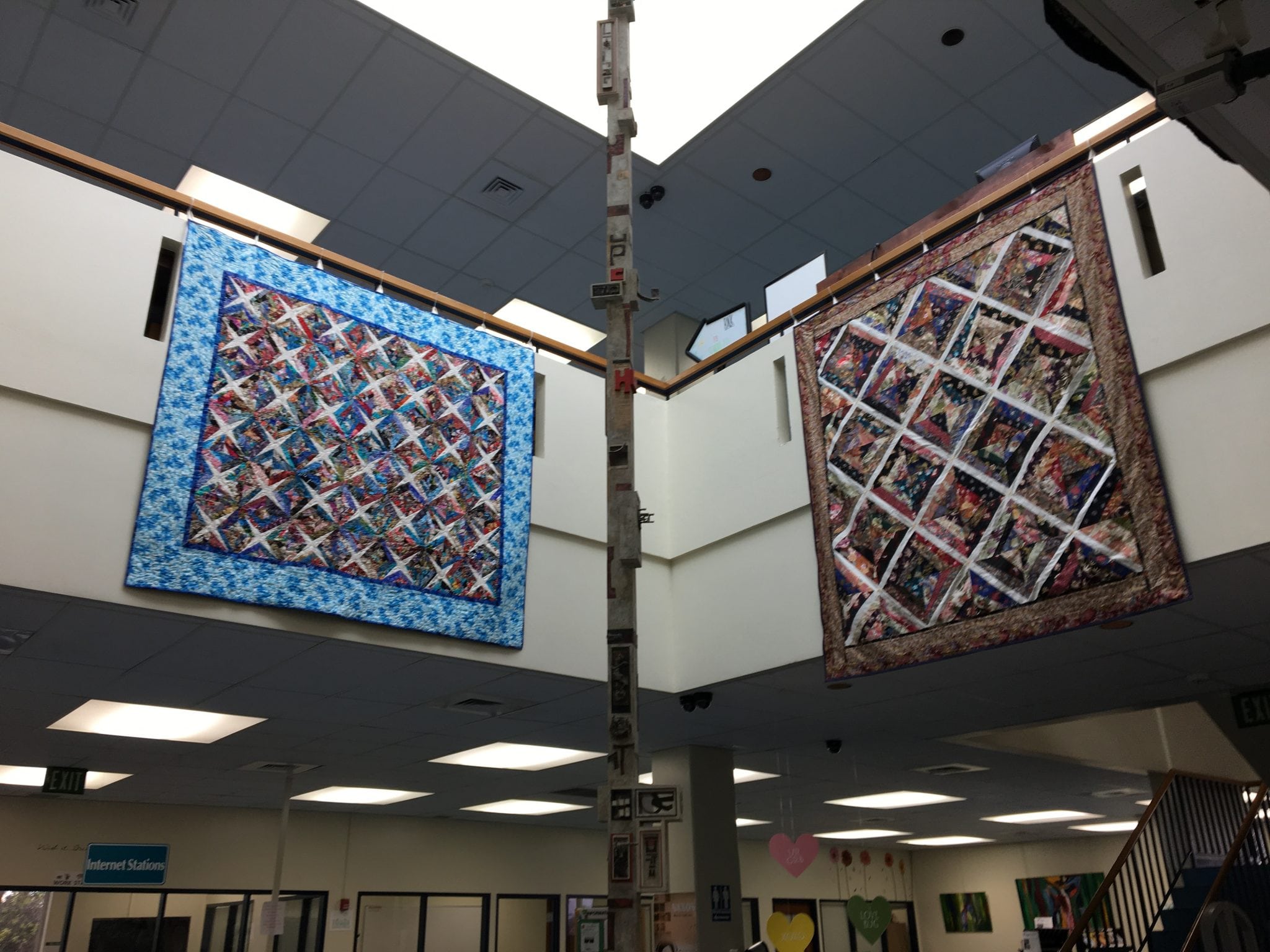UHMC Craft Hui Quilt in Library