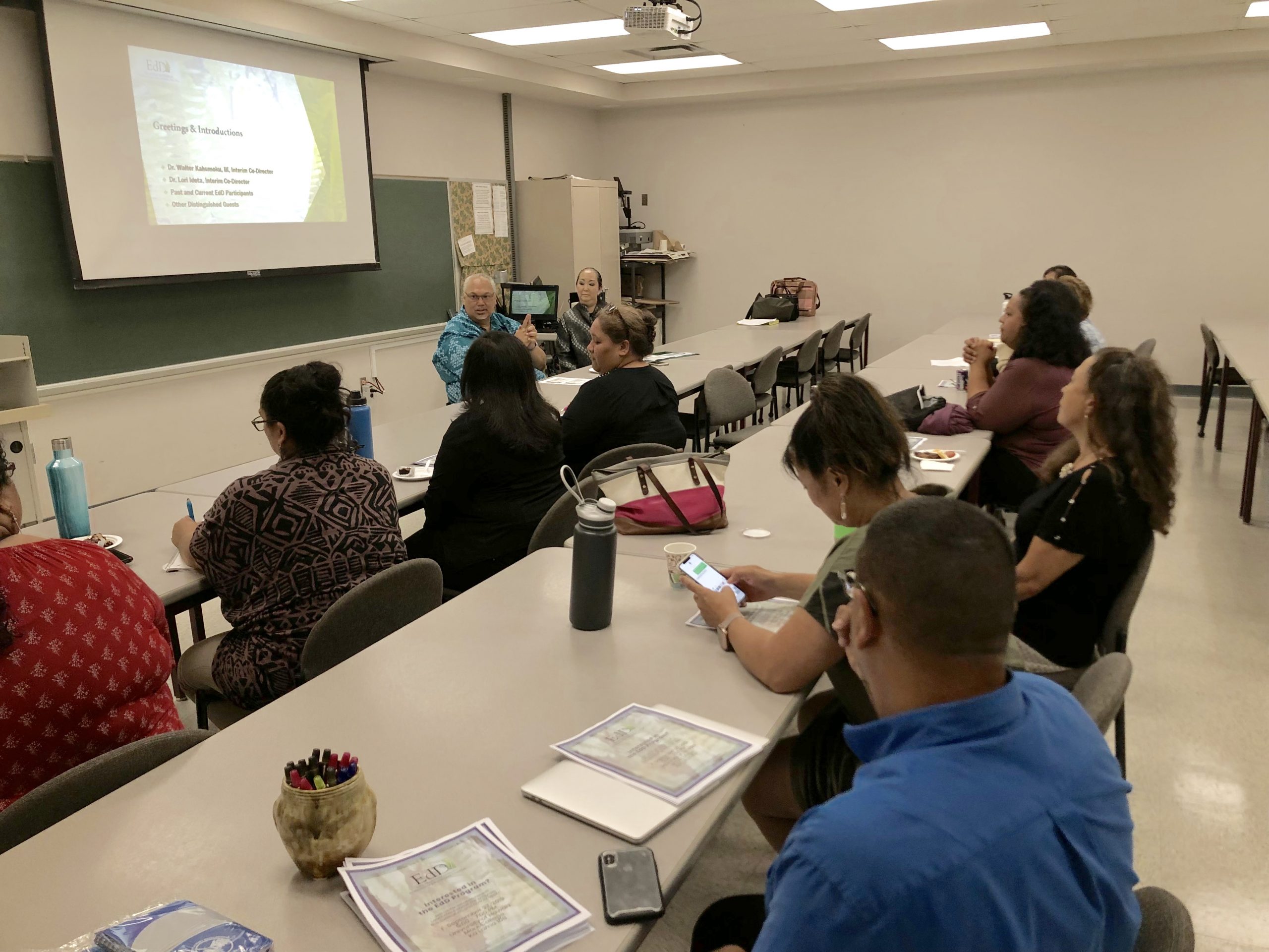 Interested faculty learn more about EdD in Professional Educational Practice program at UH Manoa