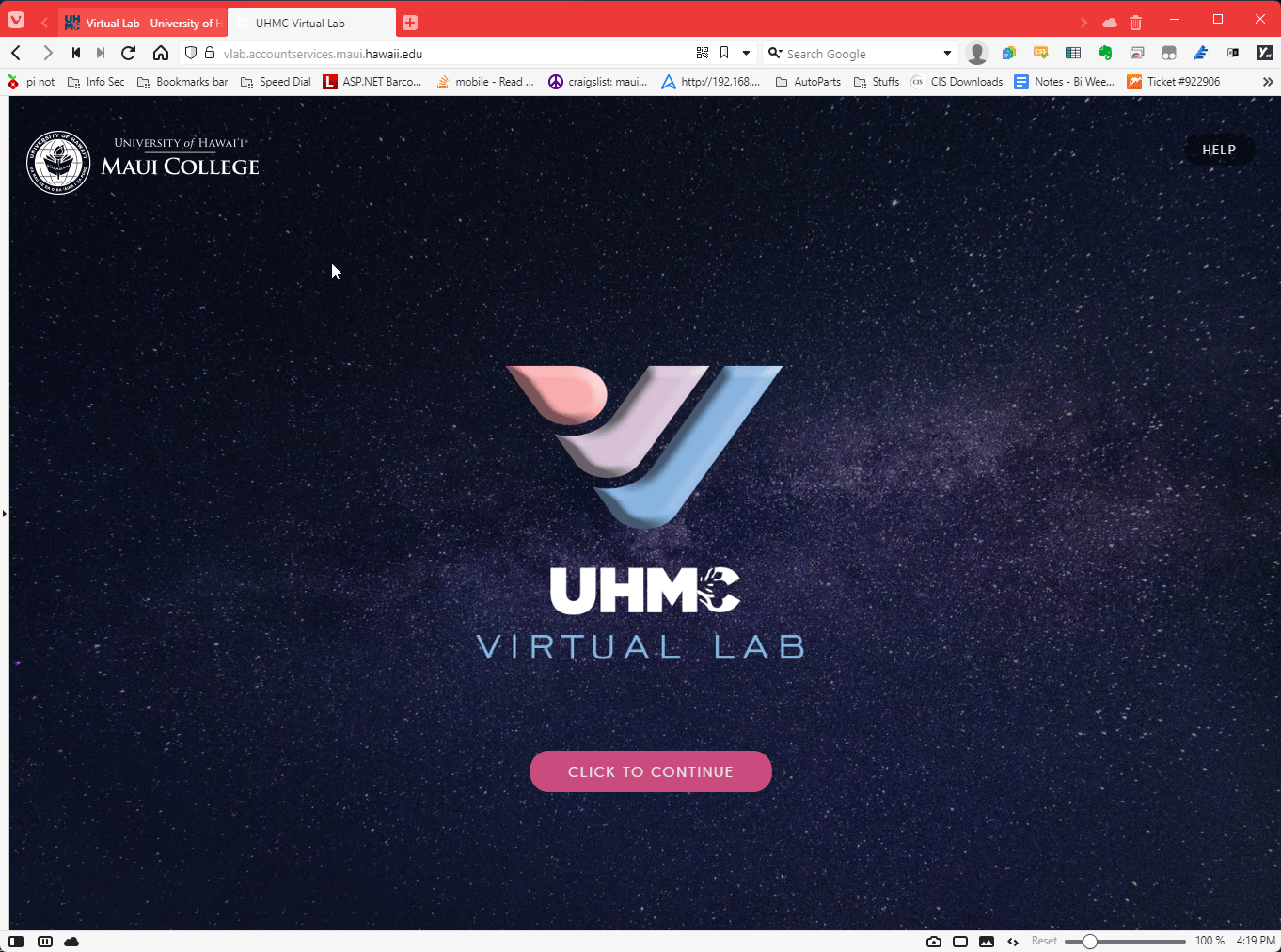 uhmc virtual lab